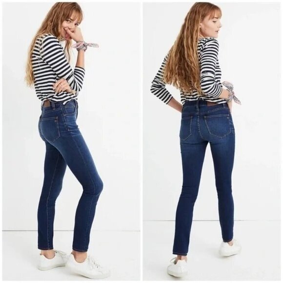 Madewell Denim - MADEWELL Roadtripper Skinny Jeans in Jansen Wash - Size 26